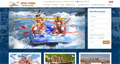 Desktop Screenshot of antalyarafting.com.tr